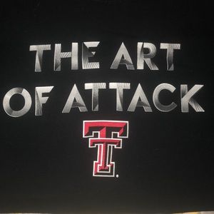 Black “The Art of Attack” TTU shirt